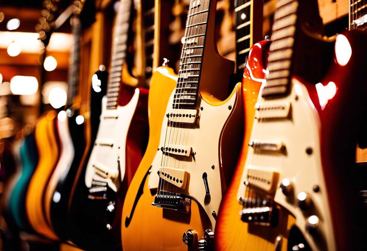 L'anatomie d'une guitare électrique : comprendre les bases