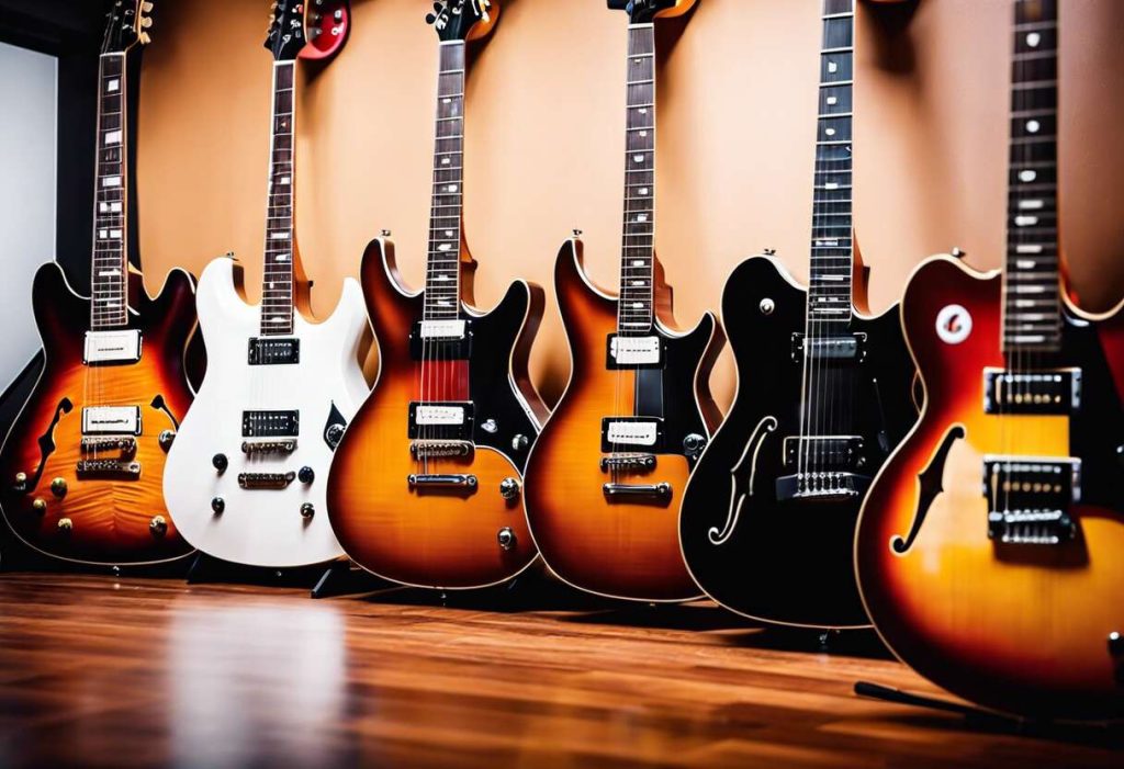 Les marques de guitares électriques préférées des professionnels