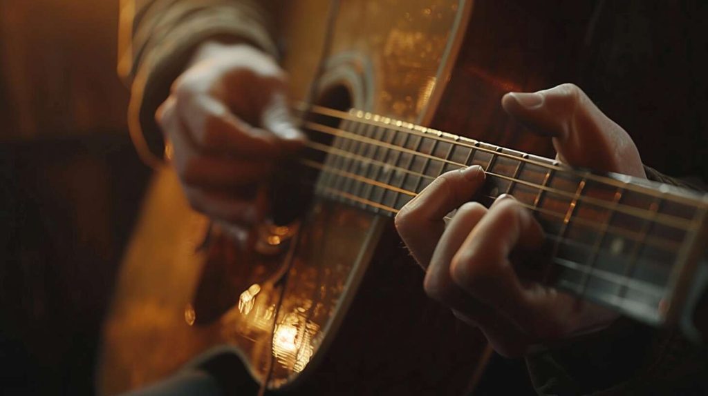 Changer les cordes d’une guitare folk : tutoriel complet