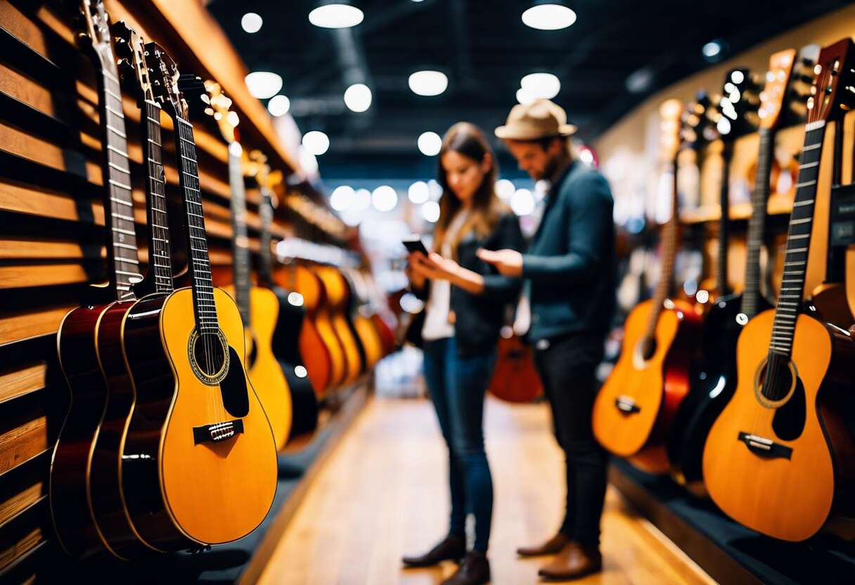 Où acheter sa guitare classique : magasin spécialisé, internet ou occasion ?