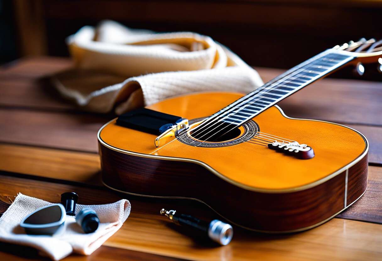 Entretien et accessoires indispensables pour débuter avec votre guitare classique