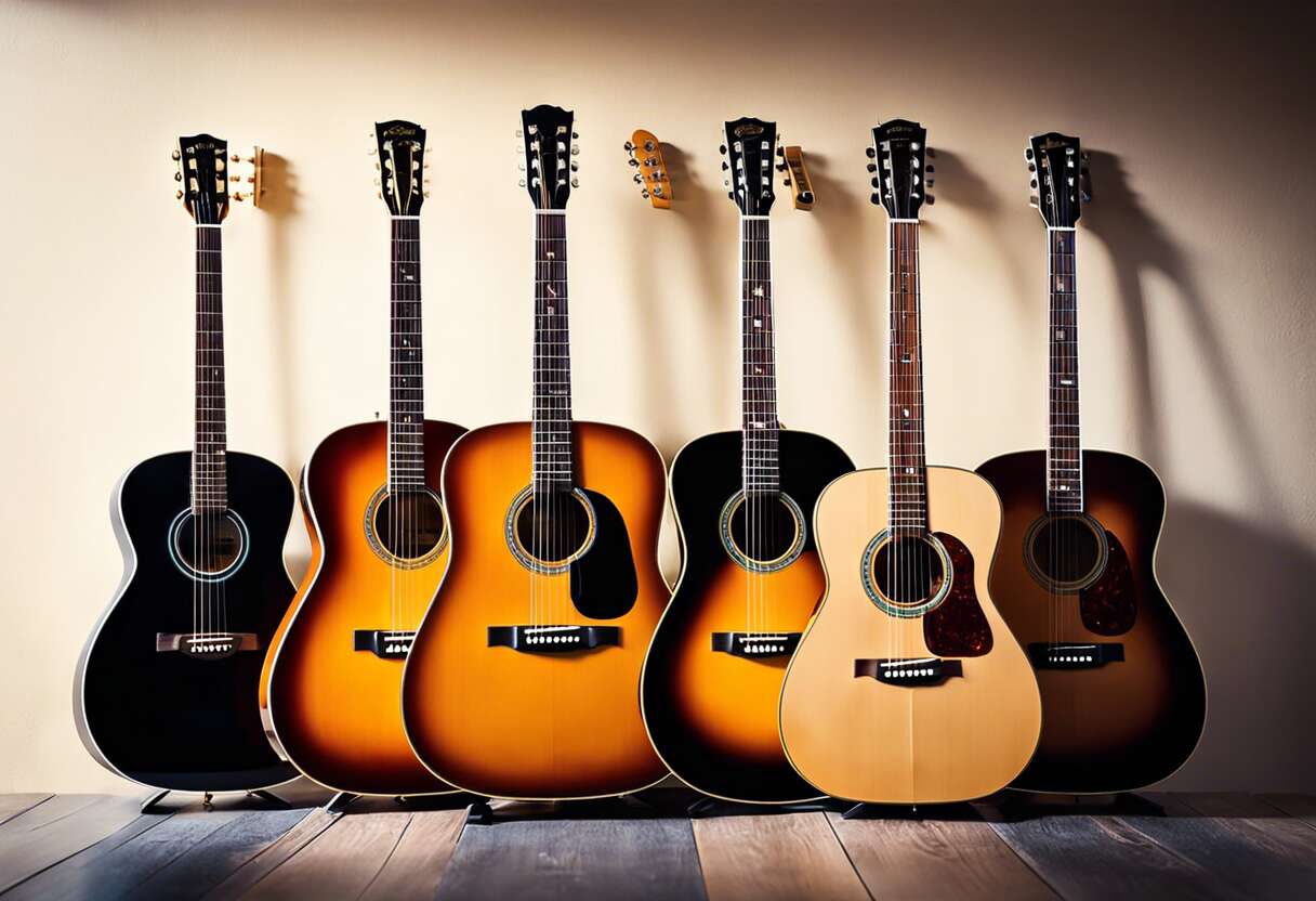 Guitares folk entre 200 et 500€ : le meilleur compromis qualité-prix