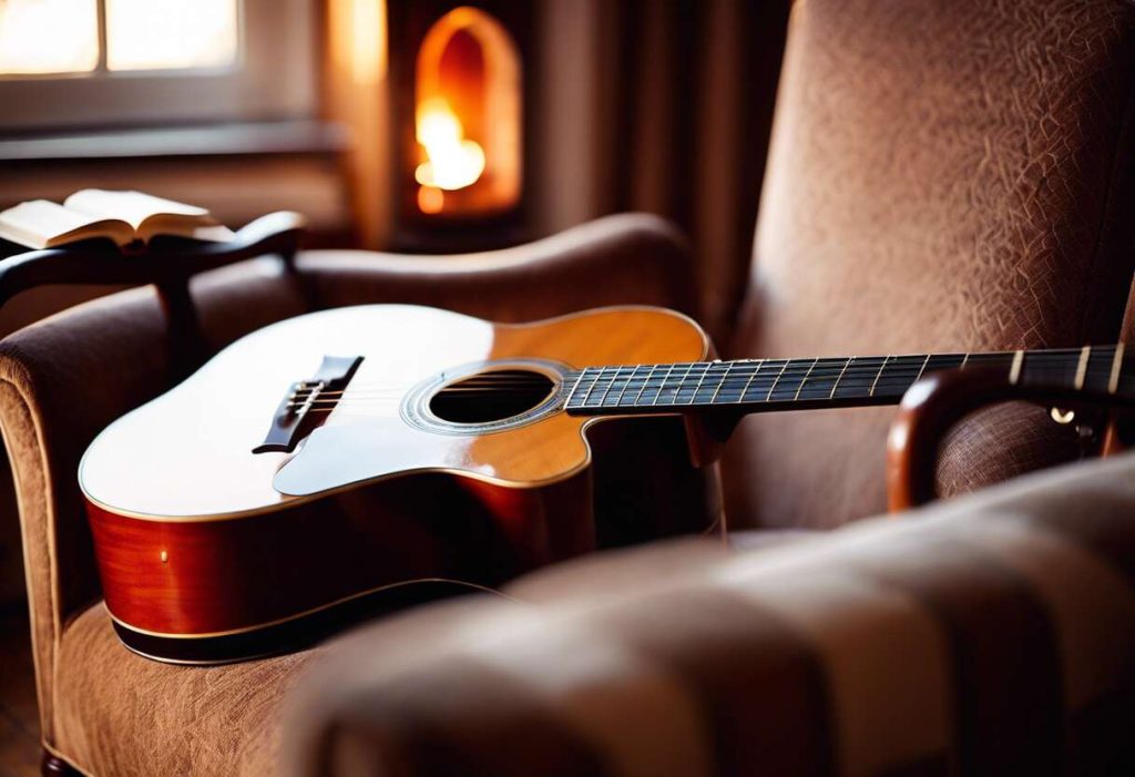 Trouver l'inspiration musicale avec votre guitare acoustique : stimuler la créativité
