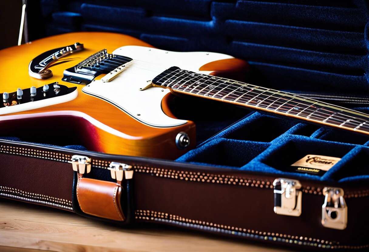 Différents types de housses de guitare : du simple sac à l'étui rigide