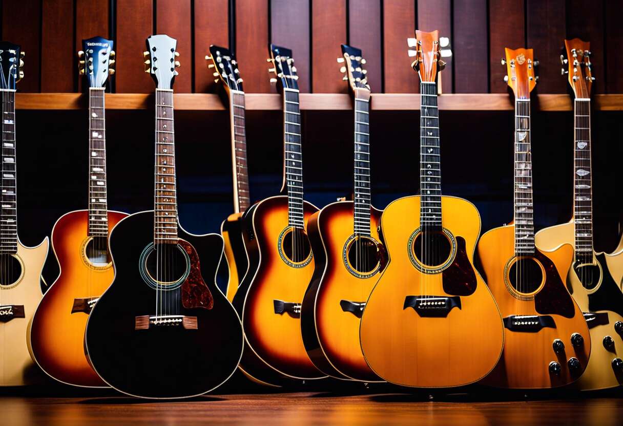 Les différentes tailles de guitare : panorama général