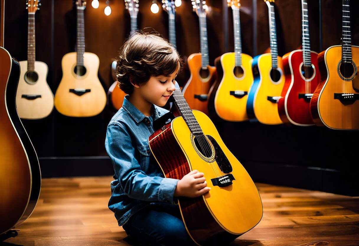 Conseils pratiques pour l'achat d'une guitare adaptée à votre enfant