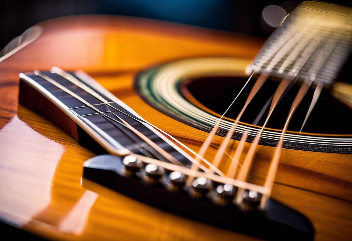 Les composantes cruciales d'une guitare : table, fond et éclisses