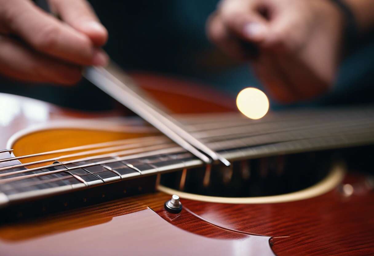 Changement de cordes : comment ajuster l'action sur une guitare électrique ?