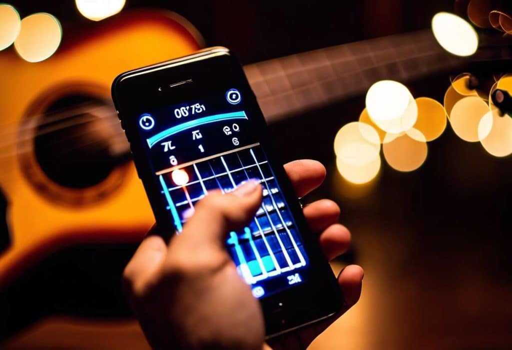 Sélection d'applications mobiles indispensables pour guitaristes autodidactes