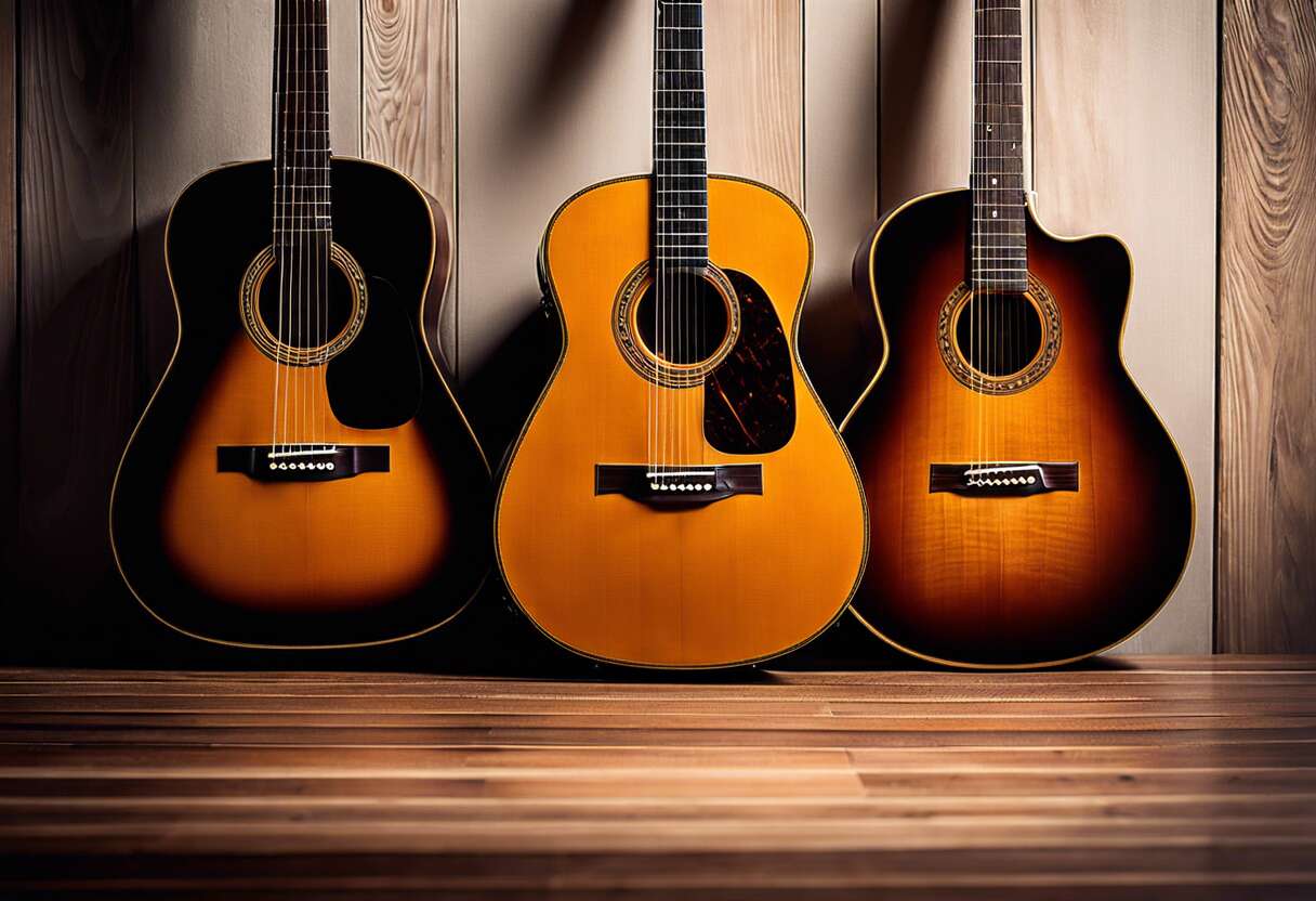 Choisir entre guitare classique, folk ou électro-acoustique : comprendre les différences