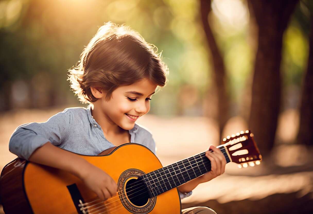 Sélection des meilleurs modèles de guitares classiques pour enfants