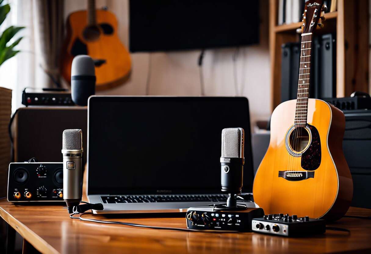 Home studio mobile : créer un setup d'enregistrement nomade pour guitare