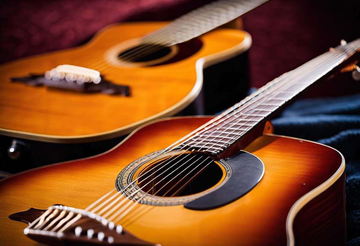 Choisir entre une guitare classique ou folk à 12 cordes