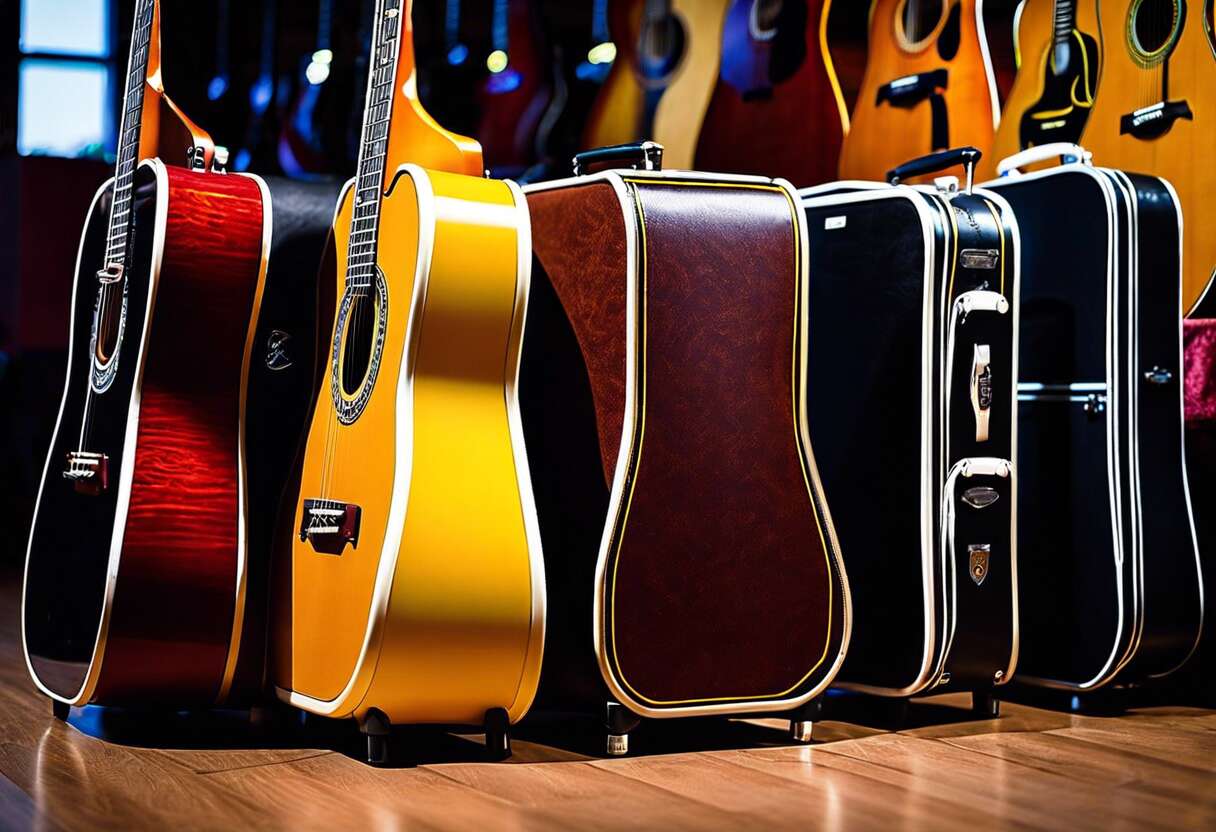 Les différents types d'étuis à guitare : avantages et inconvénients