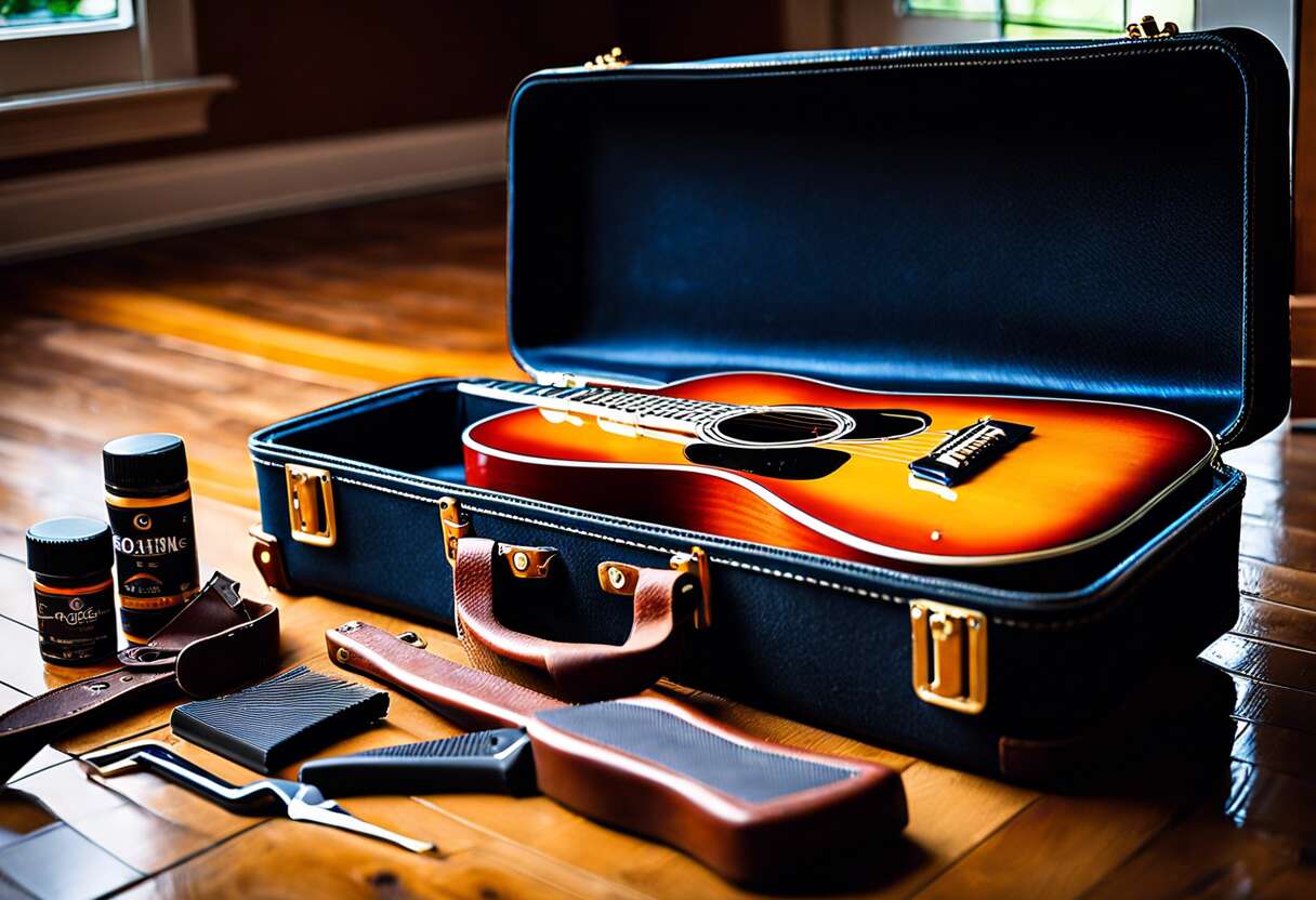 L'importance d'un étui adapté pour protéger votre guitare
