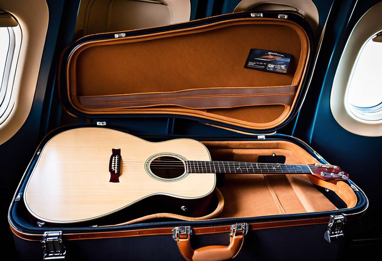 Choisir l'étui idéal pour voyager avec sa guitare en avion